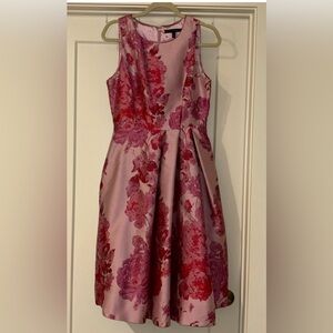 White House Black Market Pink Floral Kids Dress